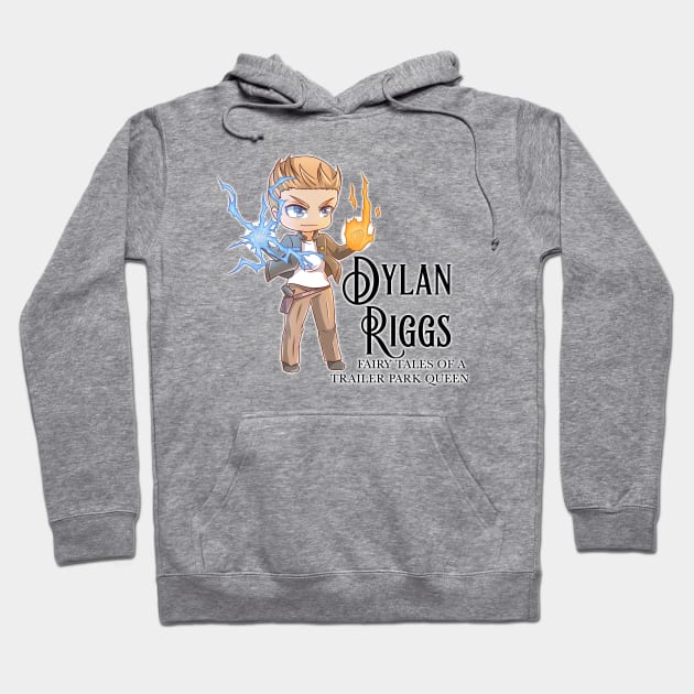 Dylan Riggs Chibi Art Hoodie by KimbraSwain